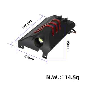 Plaque inférieure Kukirin, ensemble de couvercle avant droit, panneau inférieur de feux latéraux, couvercle de feux arrière pour trottinette électrique Kukirin G3 Pro - Product Image 2