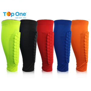 TopOne, correa de pierna de fútbol personalizada, almohadillas de soporte, manga de compresión de pantorrilla para fútbol, producto de alta calidad - Product Image 1