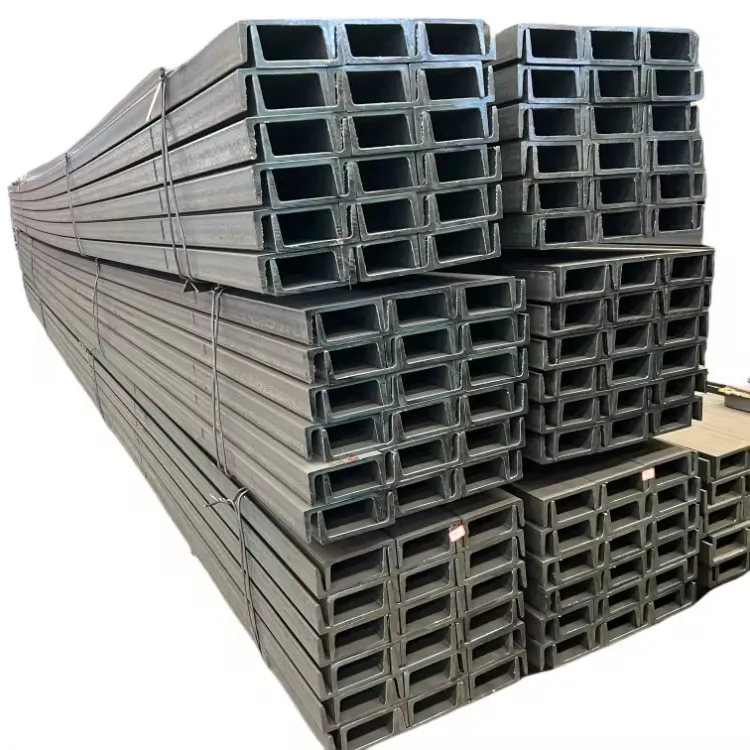 C8x11.5 Hot Rolled Galvanized Carbon 41m C Purlin C Channel Steel Price 6mm 8mm U Channels Prices