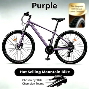 Vélo de montagne tout-terrain en aluminium de haute qualité OEM, frein à disque, 24/<span class=keywords><strong>26</strong></span>/27,5 <span class=keywords><strong>pouces</strong></span>, 24/27 vitesses, léger et confortable - Product Image 4