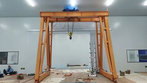 Grue portique à double poutre de 5, 10, 20 tonnes, certifiée CE, pour port, avec rigidité supérieure, vente chaude, directement de l'usine - Product Image 4