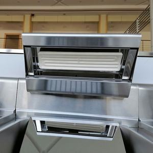 Máquina de aperitivos Las patatas fritas eléctricas están en plena floración en la estación de trabajo de conservación del calentador 10 Nuevo producto 2021 CE - Product Image 2