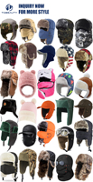 Gorro de Invierno Unisex de Punto, Estilo Aviador, Ushanka, Cosaco, Trapper, con Orejeras, Venta Directa de Fábrica