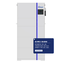 Batterie Deye AI-W5.1-B-ess, système de stockage d'énergie solaire tout-en-un, batterie au lithium Lifepo4 51.2V 100Ah