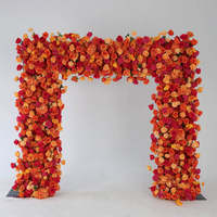Arche de ballons en aluminium durable et moderne de 10x8 pieds, support de fleurs pour mariage, anniversaire, baby shower