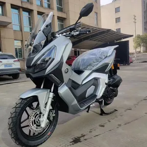 Sıcak satış 150cc benzinli scooter ile loncin su soğutmalı engin ön ve arka disk fren ve yetişkin için ABS sistemi