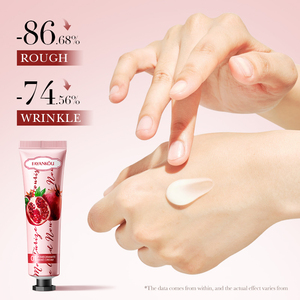 Crème pour les mains à la grenade FAYANKOU, marque privée OEM, crème pour le corps hydratante et blanchissante, lotion pour le corps, vente en gros, crème nourrissante pour les mains - Product Image 2