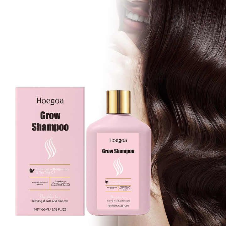 Hoegoa Nourishing Anti-Frizz Shampoo Refreshing Moisturizing Gel for Dry Hair and Split Ends for Salons