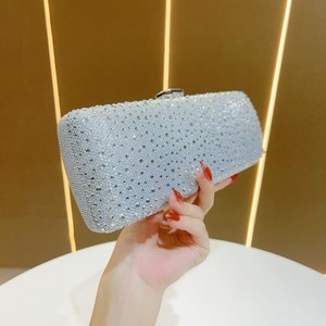 New Style Celebrity High-class European-American Retro Full Shiny French Diamond-encrusted Polyester Bag Evening Bag Tanjing - Product Image 2