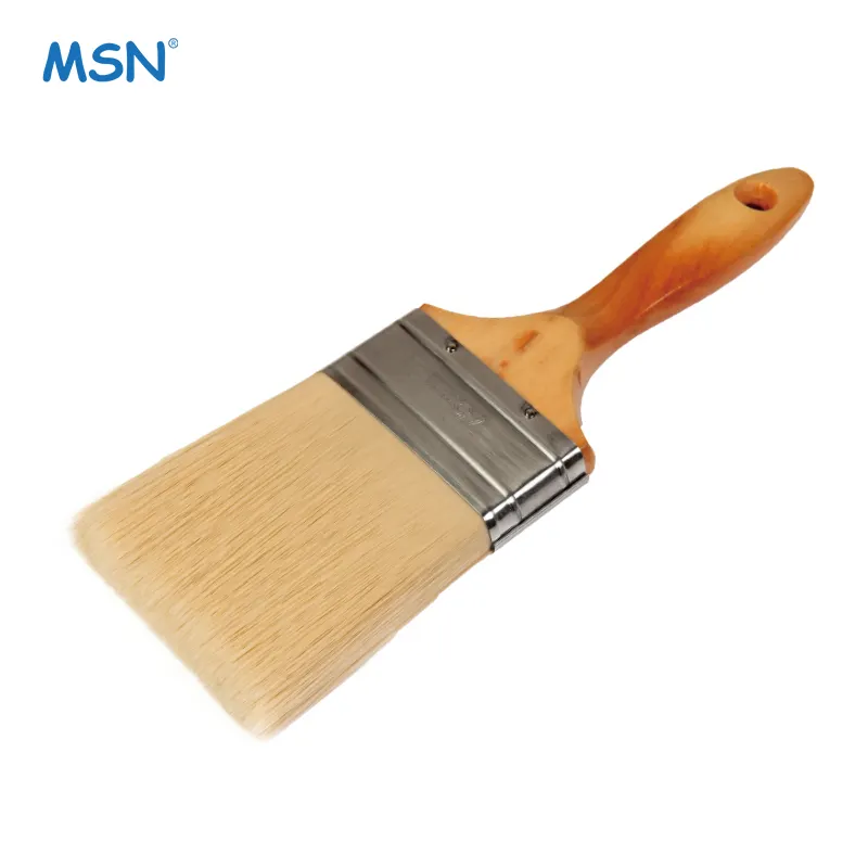 MSN 1229 chinesische Qualität professionelle synthetische Filament holzgriff mit metallischen Ferrule-Bürste