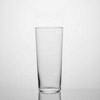 Verre Collins japonais léger et fin, incliné, transparent, résistant à la chaleur, verre à cocktail, verrerie Collins