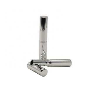 Sang Trọng tinh thần Ống Lip Balm bao bì tùy chỉnh Slim Son môi ống nhôm bạc Son môi trường hợp - Product Image 1