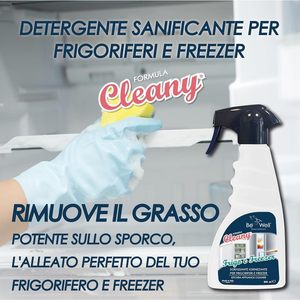 Be Well Cleany Refrigerator Freezer <b>Cleaner</b> 500 Ml <b>Spray</b> Made In Italy - Product Image 4