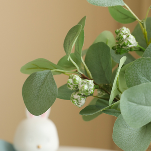 H751 2026 <span class=keywords><strong>Eucalipto</strong></span> Artificiale all'Ingrosso per Vaso d'Acqua, Decorazione Nordica per la Casa, Ornamento da Tavolo, Pianta Verde Artificiale di <span class=keywords><strong>Eucalipto</strong></span> - Product Image 4