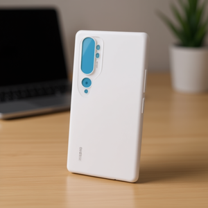 Coque arrière, Mi Note 10 - Blanc - Product Image 2