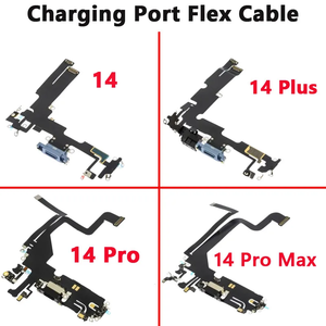 Cable Flexible de Carga para <span class=keywords><strong>iPhone</strong></span> <span class=keywords><strong>12</strong></span> 13 14 Pro Max, Conector de Puerto de Carga USB, Conector Dock con Micrófono, Cable Flexible con Conector de Audio para Auriculares - Product Image 3