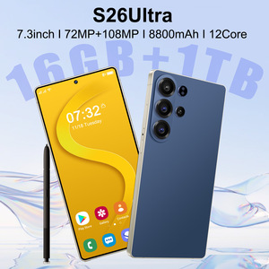 Teléfono Android S26 Ultra de 6.8 Pulgadas, 4G, con Lápiz Integrado, 16 GB Internos y 1 TB de Almacenamiento Externo, Alta Gama a Bajo Precio - Product Image 3