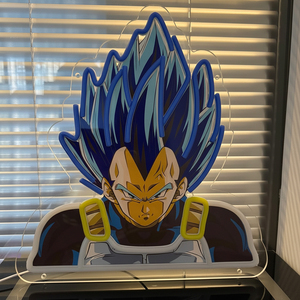 Haute qualité <span class=keywords><strong>Dragon</strong></span> Anime personnage boule néon lumières LED signe mignon dessin animé personnalisé 3D néon lumière peut accrocher UV impression Logo - Product Image 4