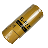 Pièces de rechange pour moteur d'excavatrice 1r-0739 Filtre à huile pour moteur de camion 1R0739 utilisé pour le filtre de machines de construction Caterpillar