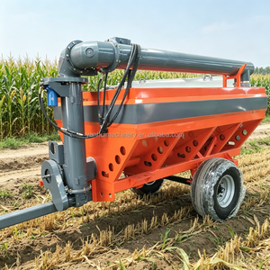 รถพ่วงขนส่งปุ๋ยและธัญพืช รถพ่วงขนข้าว รถเข็นขนข้าว รถพ่วงขนข้าวสาลี ข้าวเปลือก ข้าวโพด ถั่วเหลือง ข้าวฟ่าง - Product Image 4