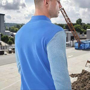 Camiseta Polo Azul Resistente a Cortes y Ataques con Cuchillos, Personalizable, Ropa de Seguridad Personal, Directo de Fábrica, Venta al Por Mayor - Product Image 6