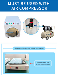 2023 Factory Big Size Automatic Single External Pump Vacuum OCA Bubble Remover <strong>Machine</strong> - Product Image 4