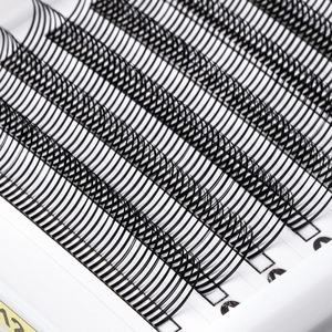 Nhãn hiệu riêng ướt nhìn lông mi mở rộng handmade 5D Flora <span class=keywords><strong>Lash</strong></span> Spike đóng PREMADE hoa <span class=keywords><strong>Lash</strong></span> cho ướt Bộ nhìn Trung Quốc giá - Product Image 1