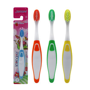 Cepillo de dientes Manual de plástico para niños, diseño bonito, muestra gratis, venta al por mayor - Product Image 1