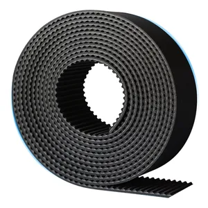 T5 T10 T20 High Tensile Anti-wear PU Timing belt Power transmission Industrial belt with punch