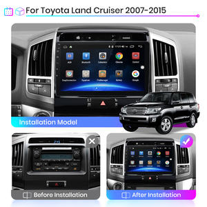 Junsun V1 CarPlay inalámbrico Android Auto navegación para Toyota 2007-2015 Land Cruiser (UV) coche Autoradio Multimedia Video - Product Image 3