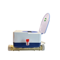 Compteur d'eau ultrasonique intelligent Dn15 Dn20 Dn32 Dn40 R250/R400 LoRaWAN/LoRA/M-Bus/Modbus/RS485