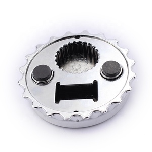 Souvenir personalizzato con magnete da frigo in metallo 3d a forma rotonda Roma per i paesi - Product Image 6