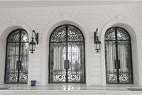 Portail en fer forgé de style victorien – Portail d'entrée en métal décoratif de style antique, portail extérieur robuste pour villas et propriétés