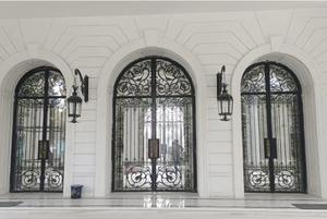 Puerta de Hierro Forjado Estilo Victoriano – Puerta de Entrada Ornamental de Metal de Estilo Antiguo, Puerta Exterior Resistente para Villas y Propiedades - Product Image 4