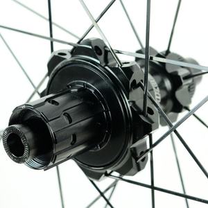 PASAK 700C ロード カーボン PCW 4550 40-60mm リムハイト 自転車 ホイール セット センターロック ディスクブレーキ ストレートスポーク 24本 29インチサイズ - Product Image 4