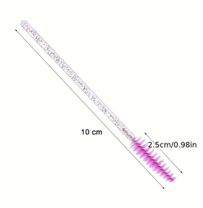 50ชิ้น dragonlash มืออาชีพเกรดสูงแปรงขนตาแบบใช้แล้วทิ้งมาสคาร่าแท่งสำหรับต่อขนตาโลโก้แบบออกแบบได้ตามต้องการ - Product Image 3