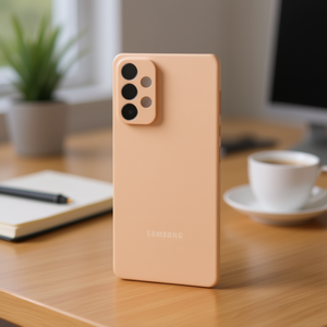 Étui de téléphone portable antichoc en TPU + PC pour A33 5G A336B Or - Product Image 3