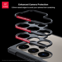 Étui magnétique Xundd pour Samsung Galaxy S24 Ultra, coque antichoc avec airbag pour S26 Plus, S25, S23 FE, Note20 Ultra, coque transparente