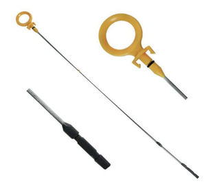 Varilla de nivel de aceite de motor 06d115611b naranja y plata 304 varilla de nivel de acero inoxidable 580mm para au-di A4 Quattro 2005-2009 06d115611b - Product Image 1