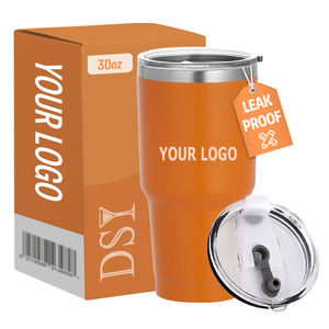 Botella de Agua Deportiva de Acero Inoxidable de 30 oz, Vaso Personalizado de Doble Pared para Café, Vaso de Viaje de 30 oz para Auto con Tapa y Pajita - Product Image 1