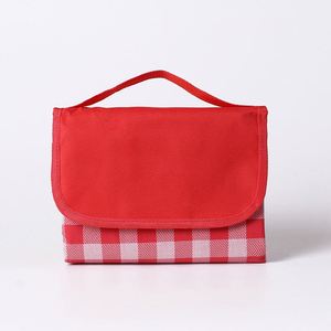 Promotional OEM Logo Summer Beach Camping Picnic Mat Moisture-proof Oxford Fabric Striped Rectangle Outdoor <b>Tent</b> Grass Cloth - Product Image 2