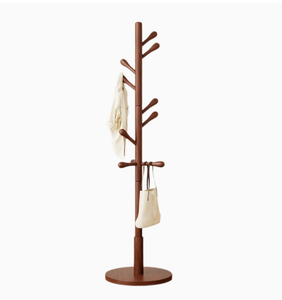 Appendiabiti <span class=keywords><strong>da</strong></span> terra in legno massello per <span class=keywords><strong>camera</strong></span> <span class=keywords><strong>da</strong></span> letto, semplice <span class=keywords><strong>porta</strong></span> borse e cappotti per la casa, prodotto in Cina - Product Image 1