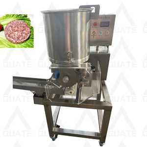 Prensa para hamburguesas, máquina para hacer hamburguesas, máquina formadora de hamburguesas, línea de producción de pasteles de carne, máquina cortadora de Nugget de pollo cerca de mí - Product Image 1