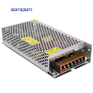 SOMPOM-مصدر تيار متردد 110 فولت 220 فولت إلى تيار مستمر 24 فولت 7.5A 180 واط, إمداد الطاقة 12 فولت 5 فولت 24 فولت 36 فولت 48 فولت 1A 2A 3A 2.5A 5A 5A 8A 10A 15A 20A