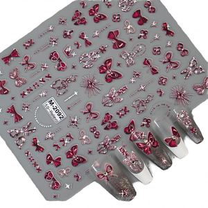 10 Rollos de Láminas de Transferencia para Uñas con Encaje, Pegatinas Vintage para Arte de Uñas, Calcomanías de Malla de Encaje DIY para Uñas - Product Image 1