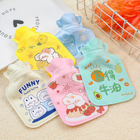 Vente chaude bébé en hiver mignon chaud Kawaii mignon dessin animé en peluche sac d'eau chaude bouteille