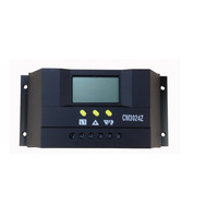 Contrôleur solaire CM3024Z PWM 12V24V30A avec affichage de la température et écran LCD, contrôleur de charge de batterie solaire