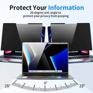 13 14 15.6 16 inch máy tính xách tay phim riêng tư Màn hình máy tính Bộ lọc riêng tư từ tính bảo vệ màn hình máy tính xách tay - Product Image 2
