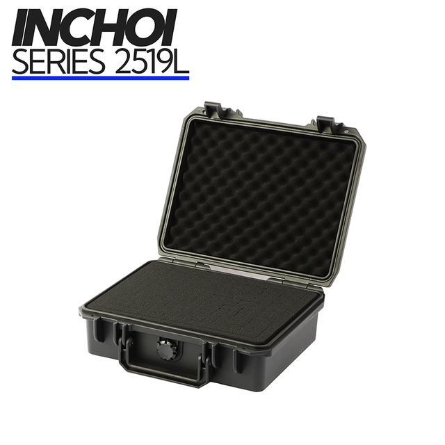 INCHOI CASES Hard Plastic Case Tool Equipment Waterproof Shockproof Sports Card Boxes Carrying Case