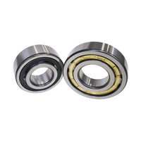 Roulement à rouleaux cylindriques à une rangée JHR pour machines textiles, acier chromé, cage en acier/laiton, précision P6